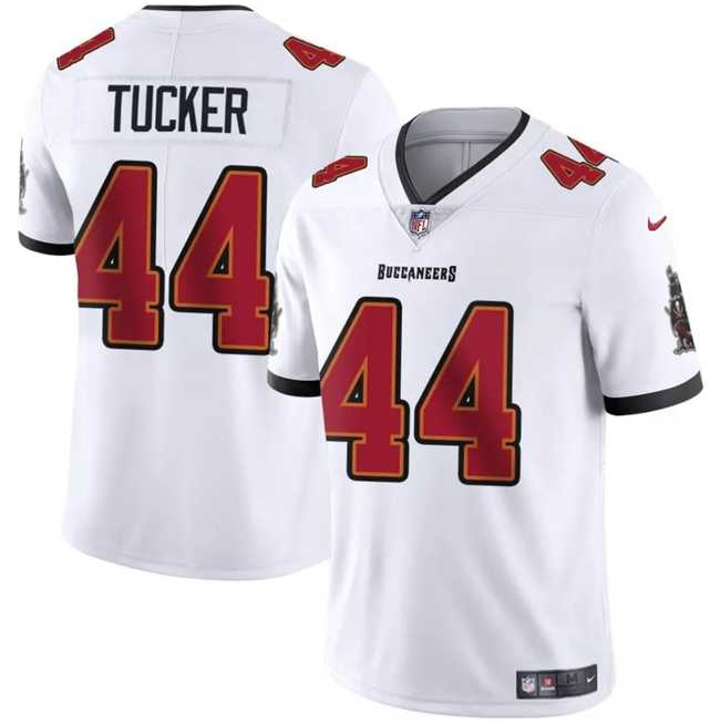 Men & Women & Youth Tampa Bay Buccaneers #44 Sean Tucker White Vapor Limited Stitched Jersey->washington commanders->NFL Jersey